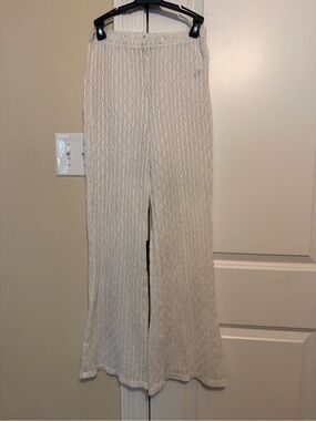 wild fable beach cover up Open-Knit Wide-Leg Pants very light weight